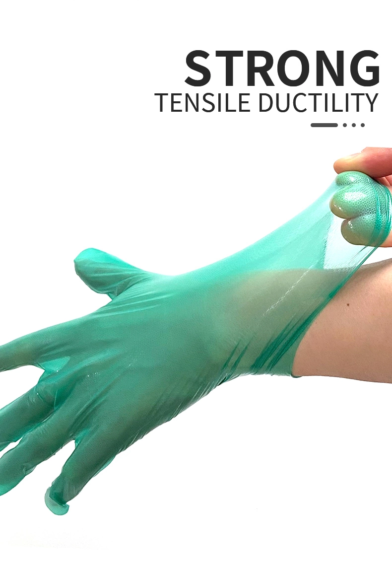 Clear/Transparent Waterproof Disposable PE Gloves HDPE LDPE Polyethylene Plastic Gloves CPE TPE Gloves