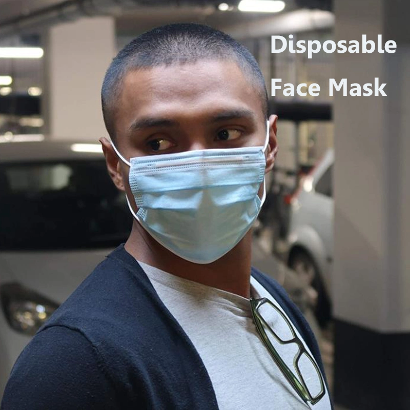 Civil Used Disposable Face Mask 3ply Mask Anti-Dust/Flu Personal Protective